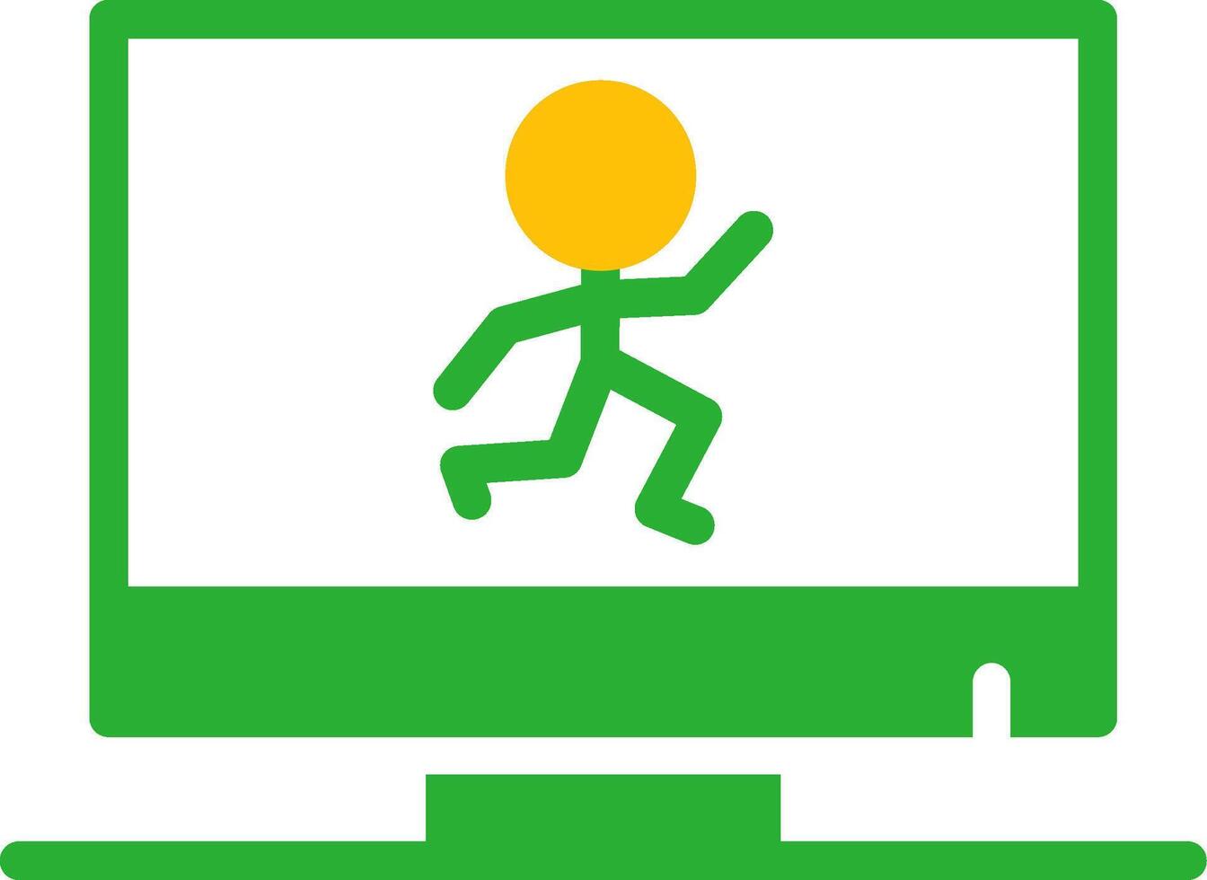Line Two Colour vector