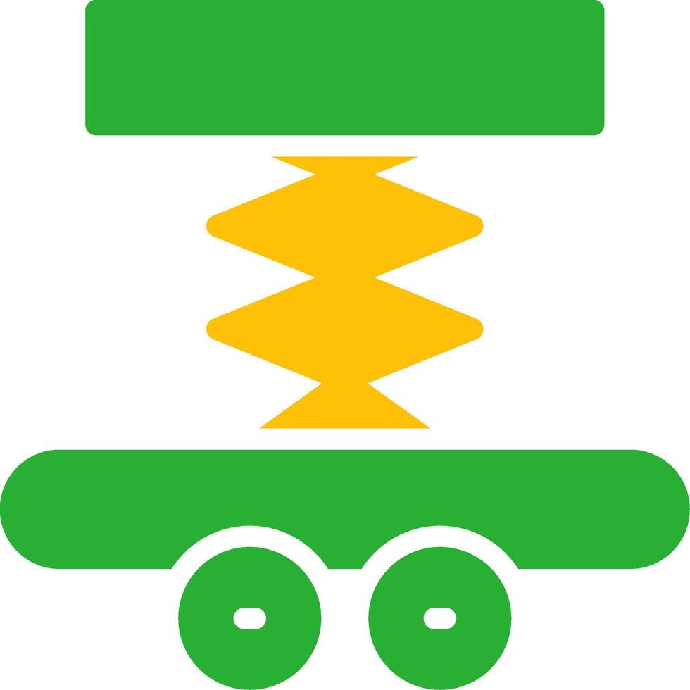 Line Two Colour vector