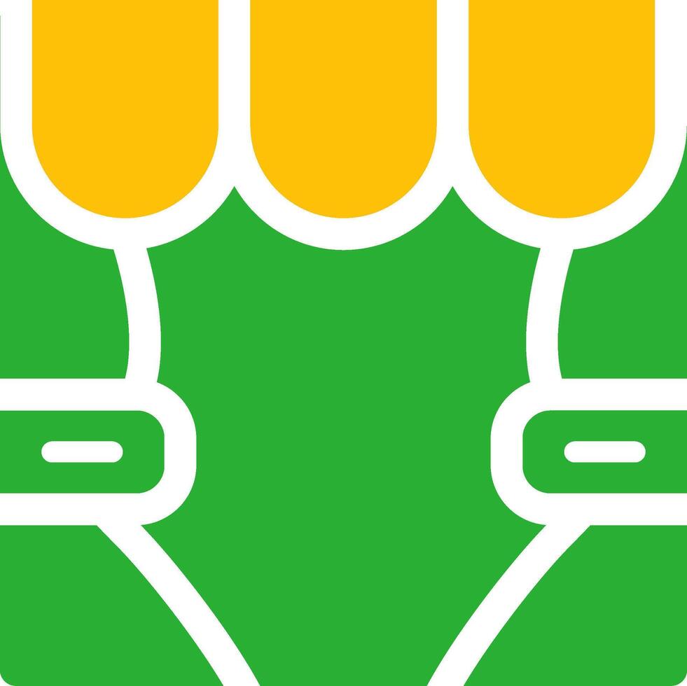 Line Two Colour vector