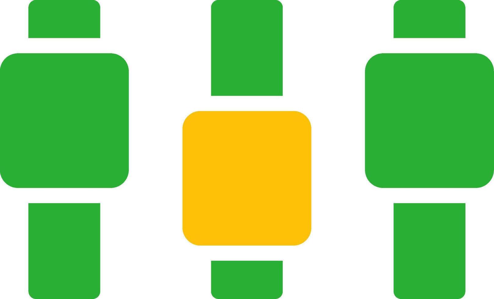 Line Two Colour vector
