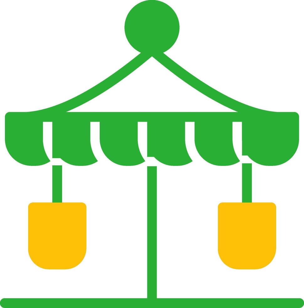 Line Two Colour vector