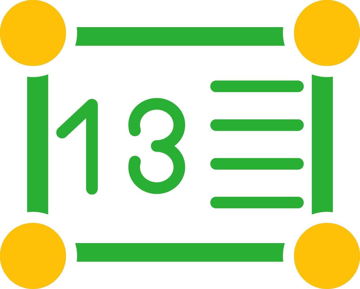 Line Two Colour vector