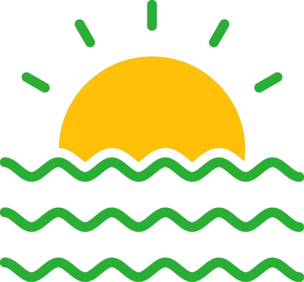 Line Two Colour vector
