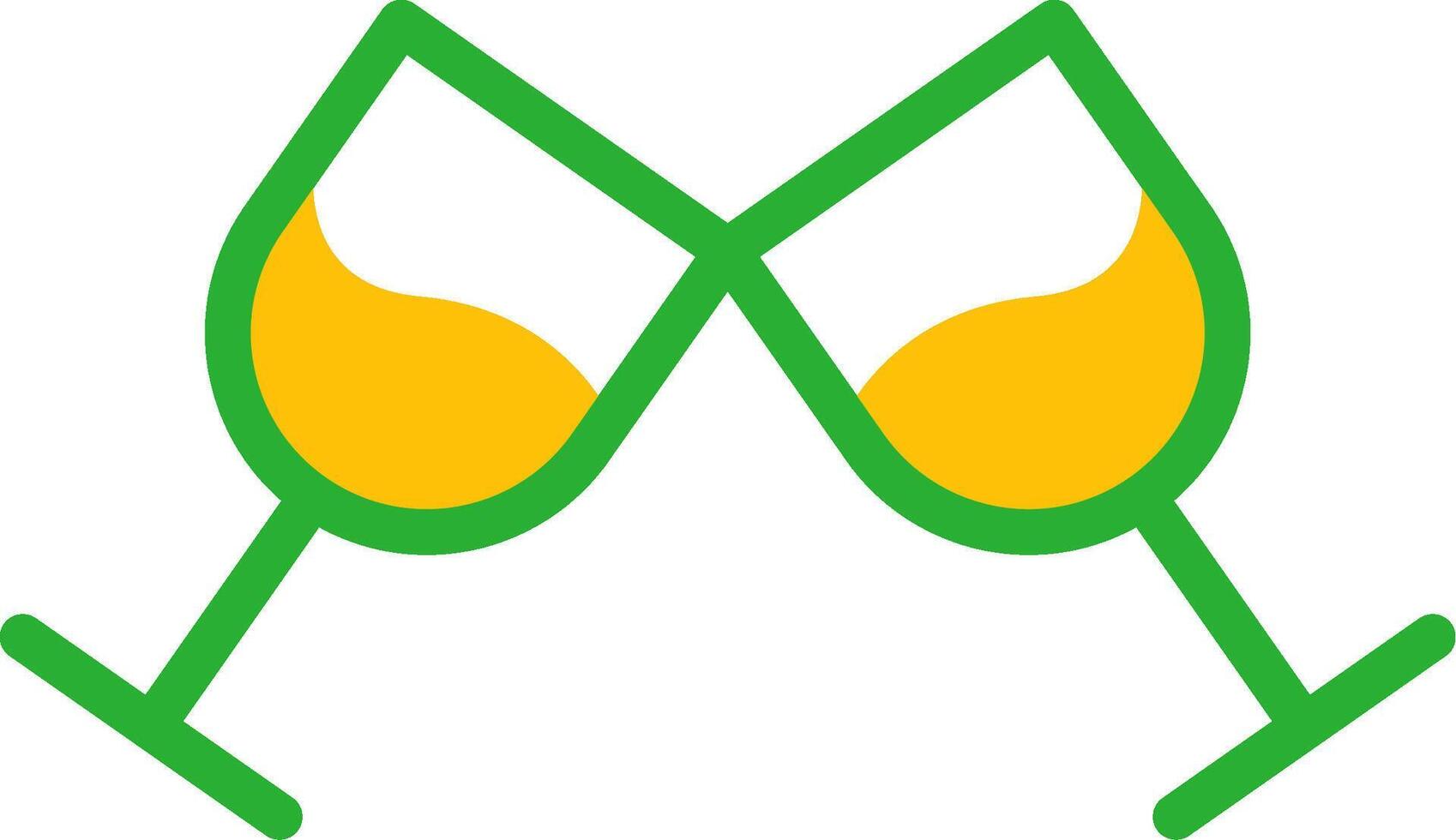 Line Two Colour vector