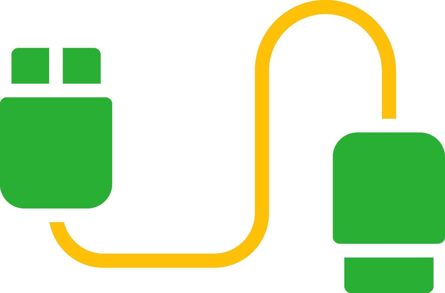 Line Two Colour vector