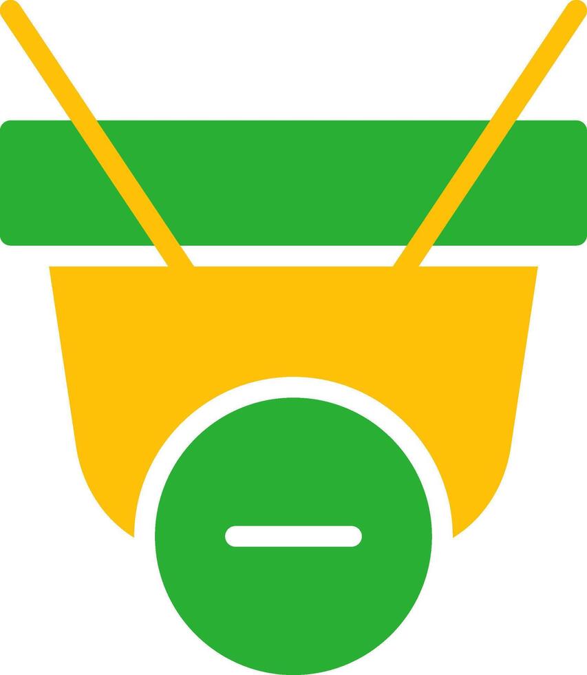 Line Two Colour vector