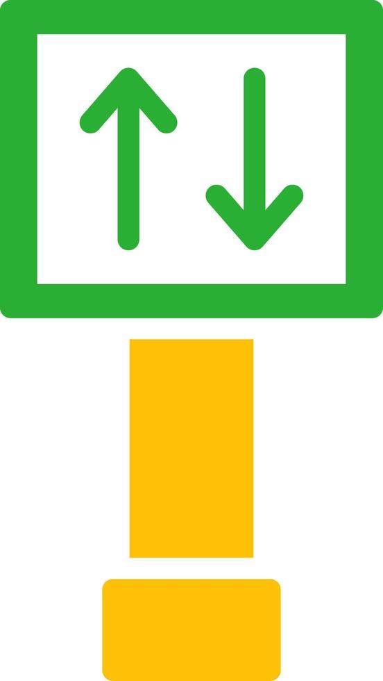 Line Two Colour vector