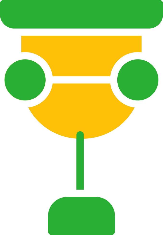 Line Two Colour vector
