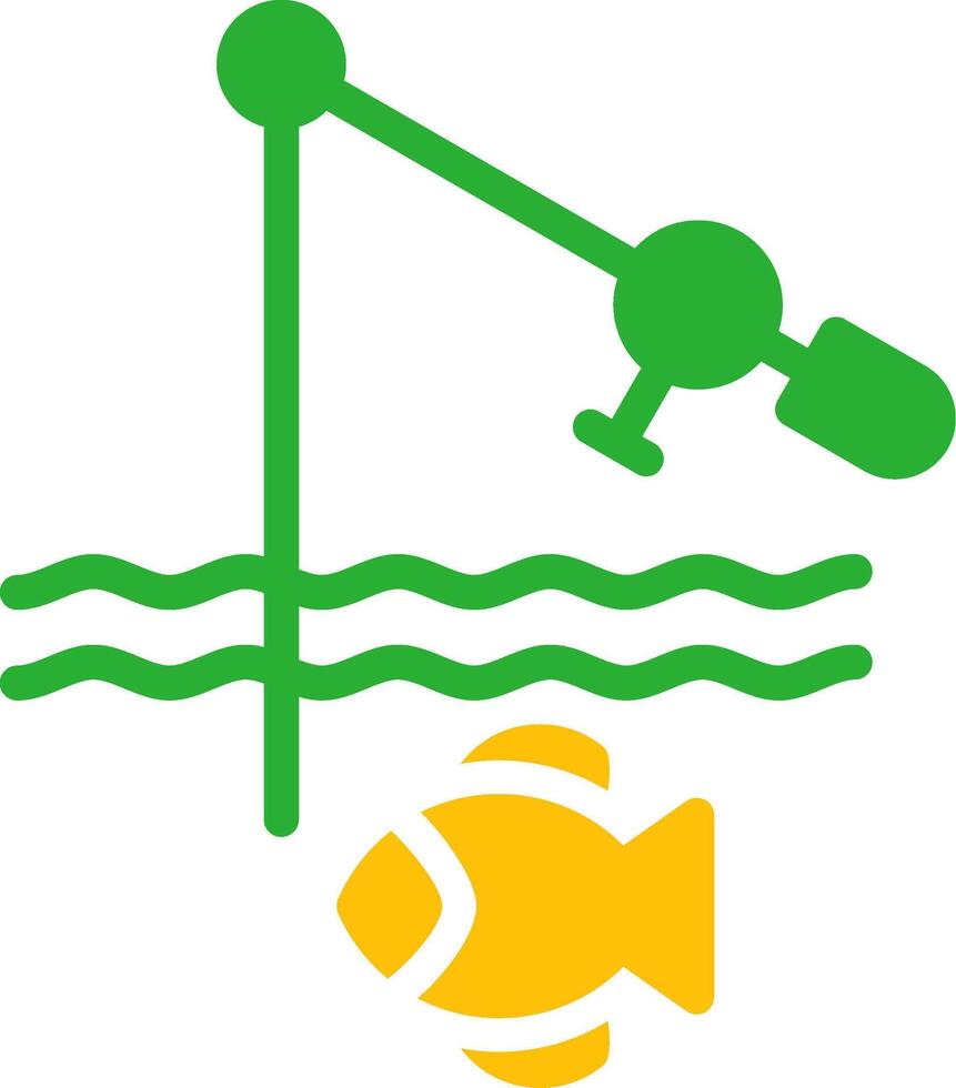 Line Two Colour vector
