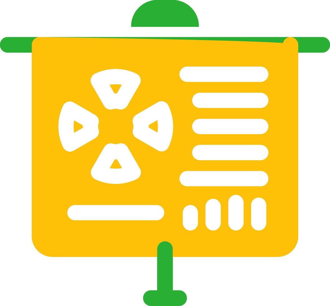 Line Two Colour vector