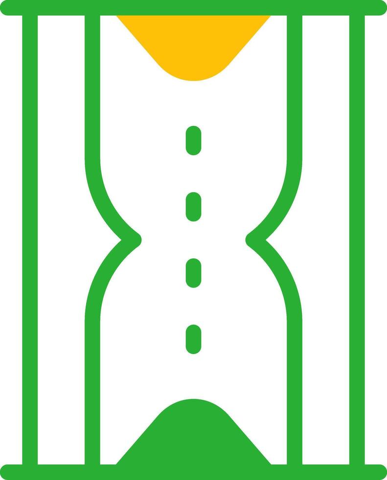 Line Two Colour vector