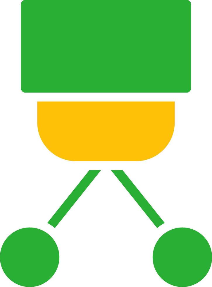 Line Two Colour vector