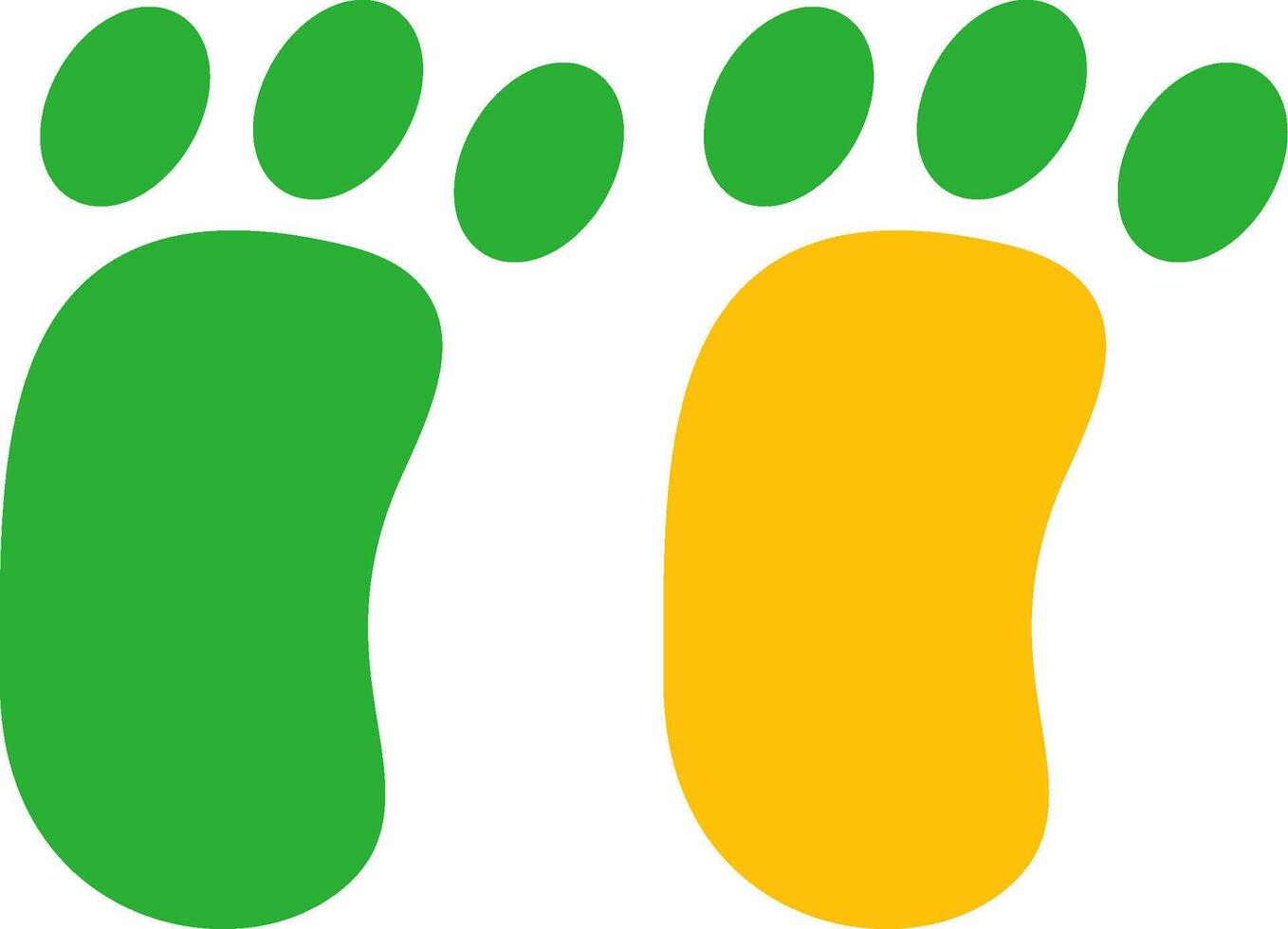 Line Two Colour vector