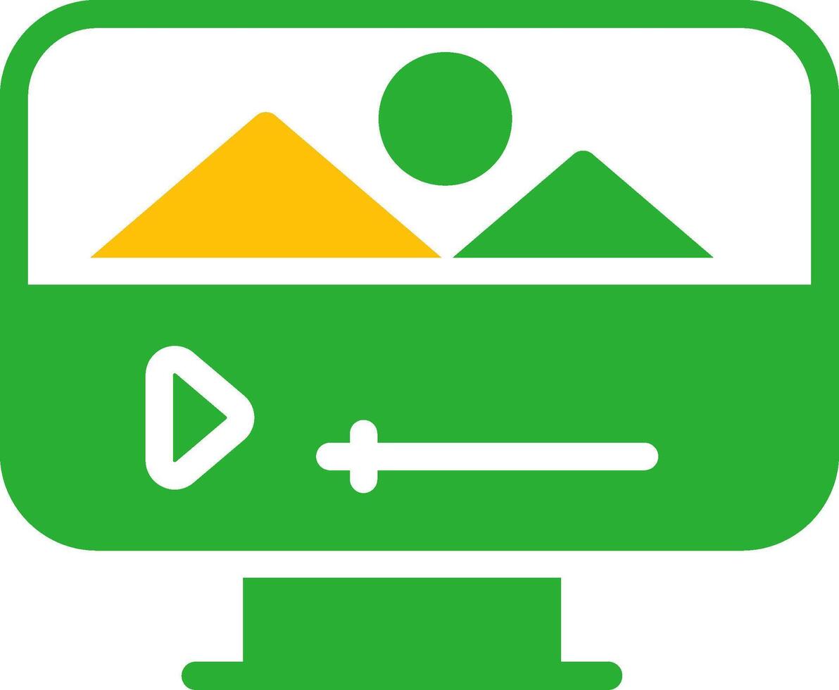 Line Two Colour vector