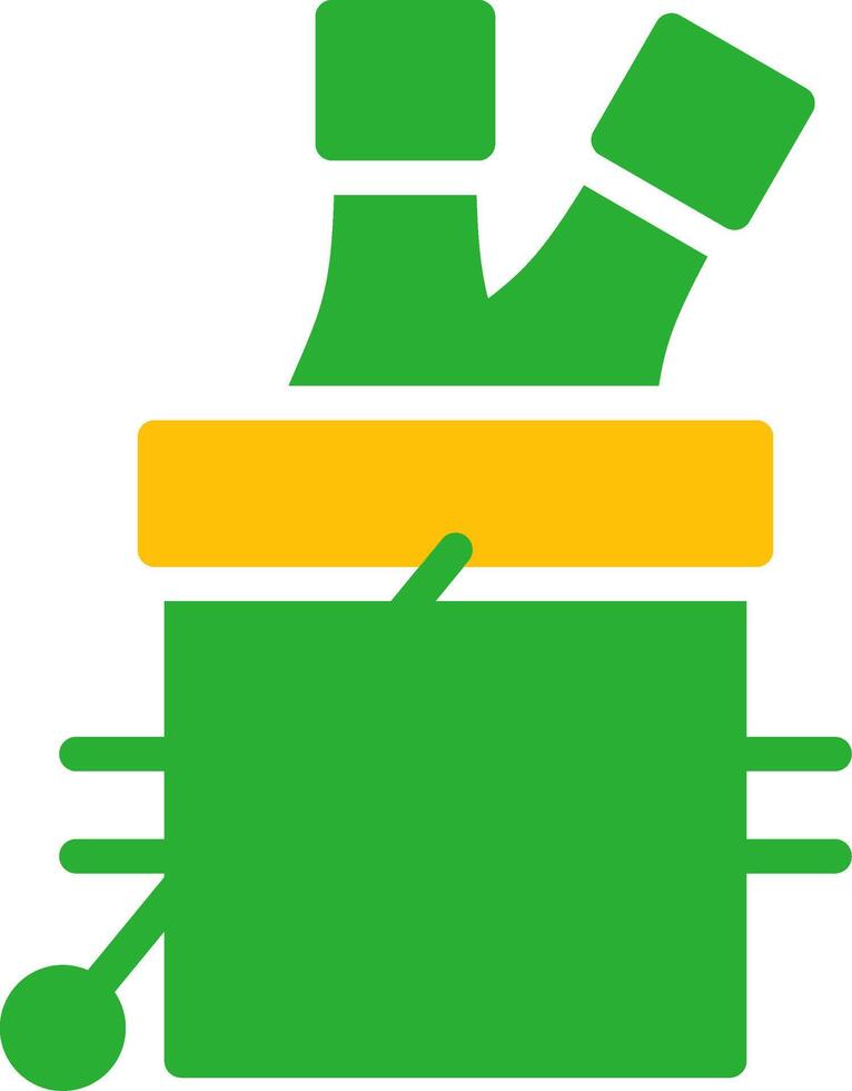 Line Two Colour vector