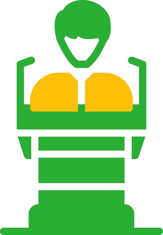 Line Two Colour vector