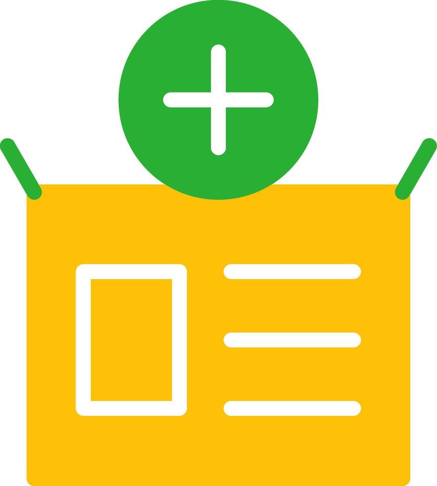 Line Two Colour vector
