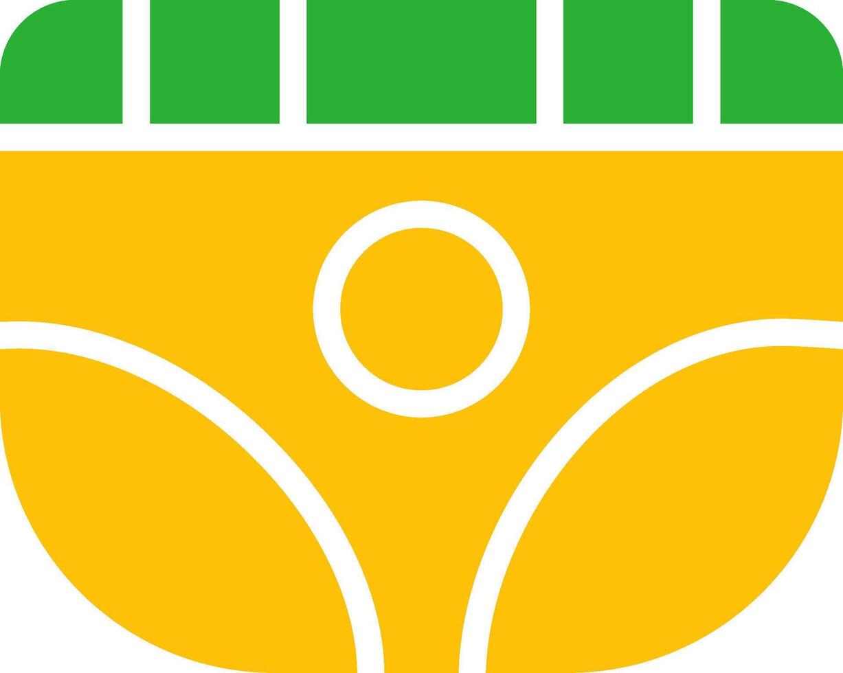Line Two Colour vector