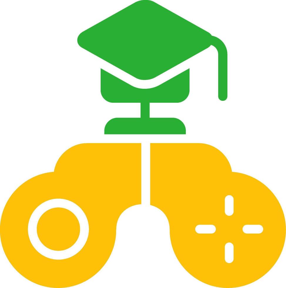 Line Two Colour vector