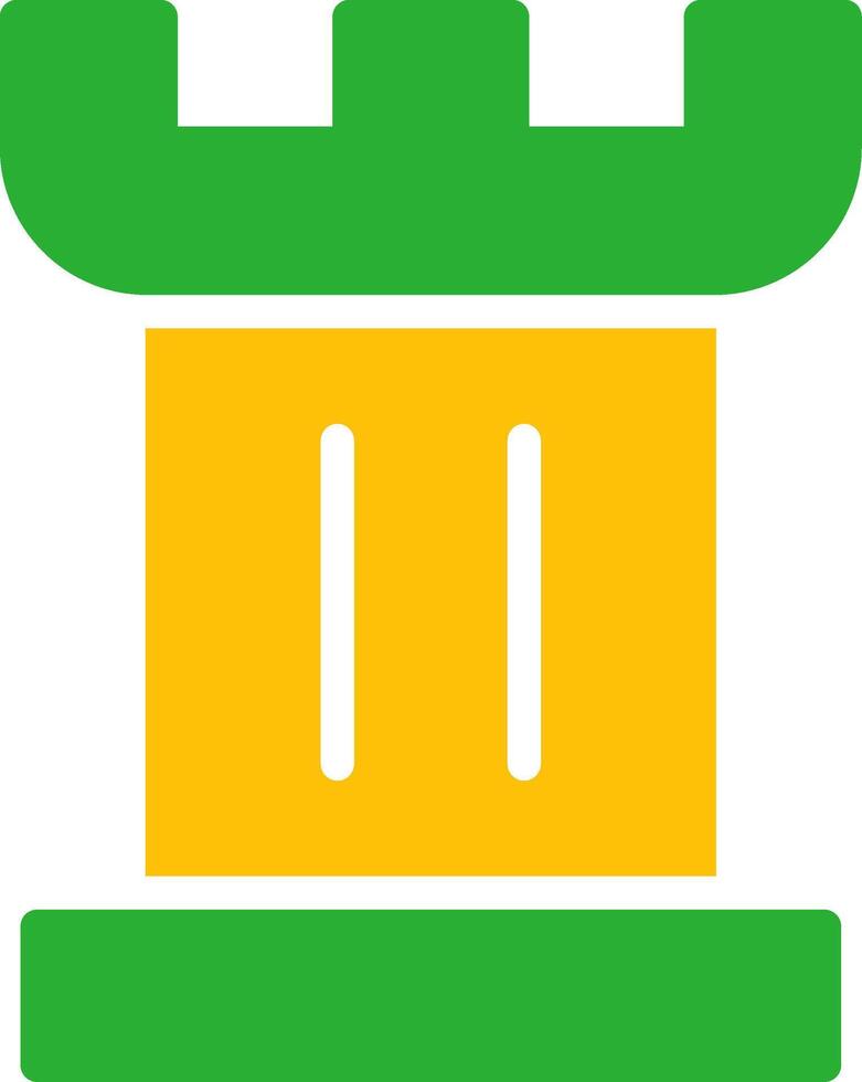 Line Two Colour vector