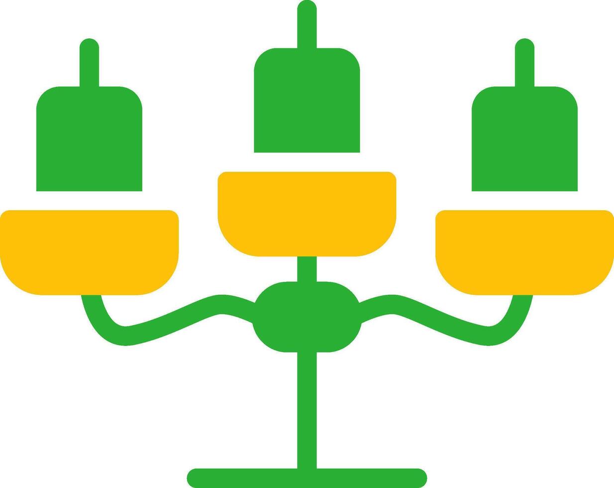 Line Two Colour vector