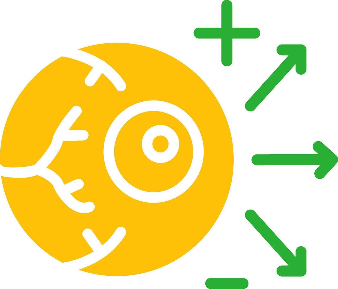 Line Two Colour vector