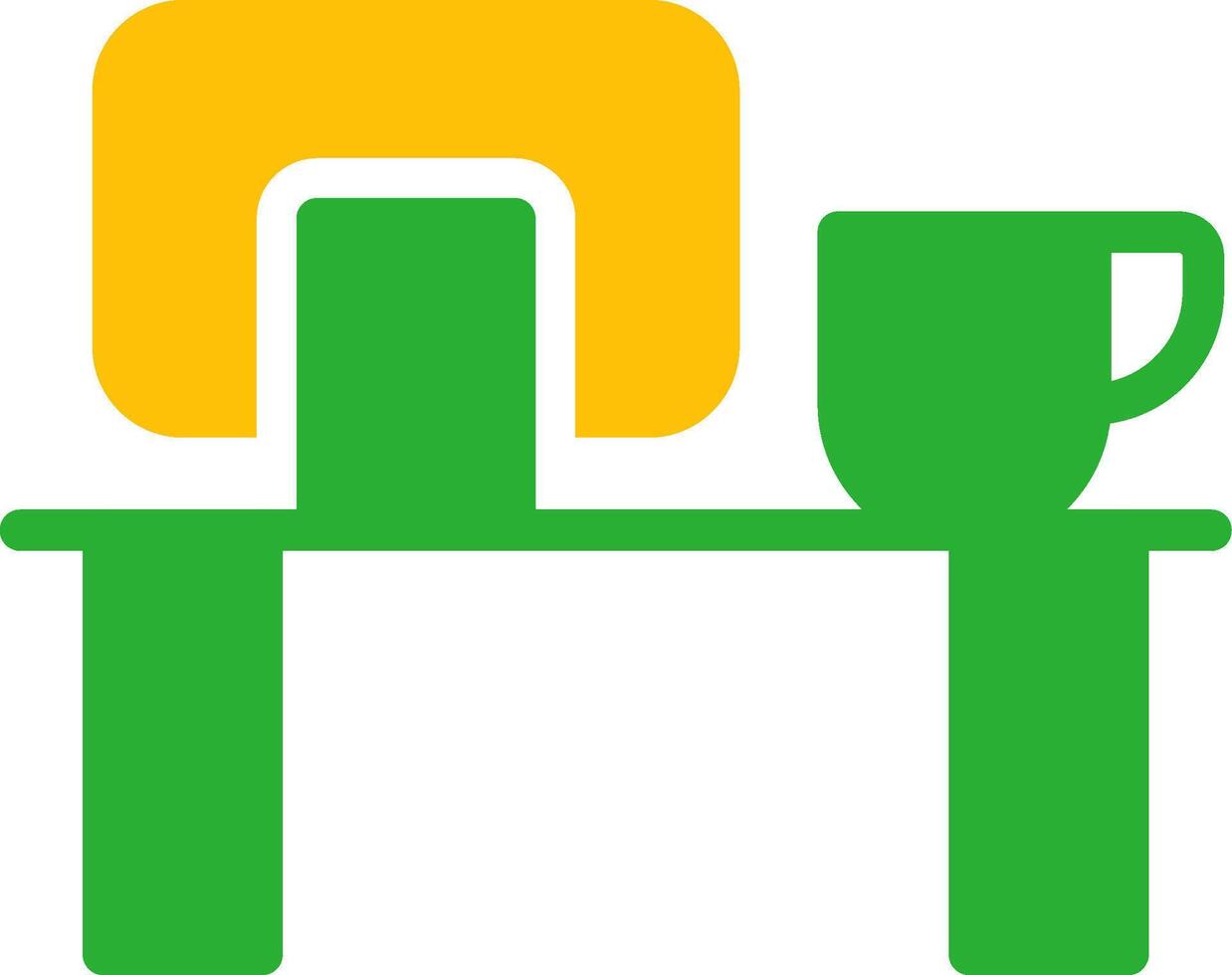 Line Two Colour vector