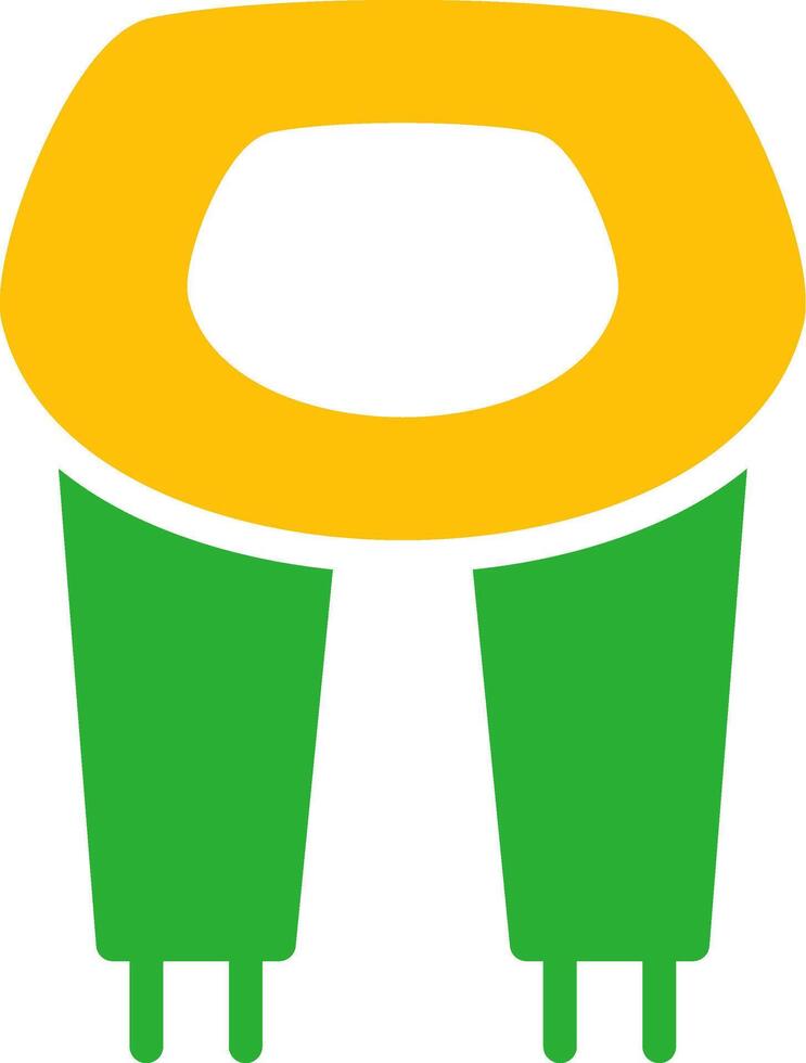 Line Two Colour vector