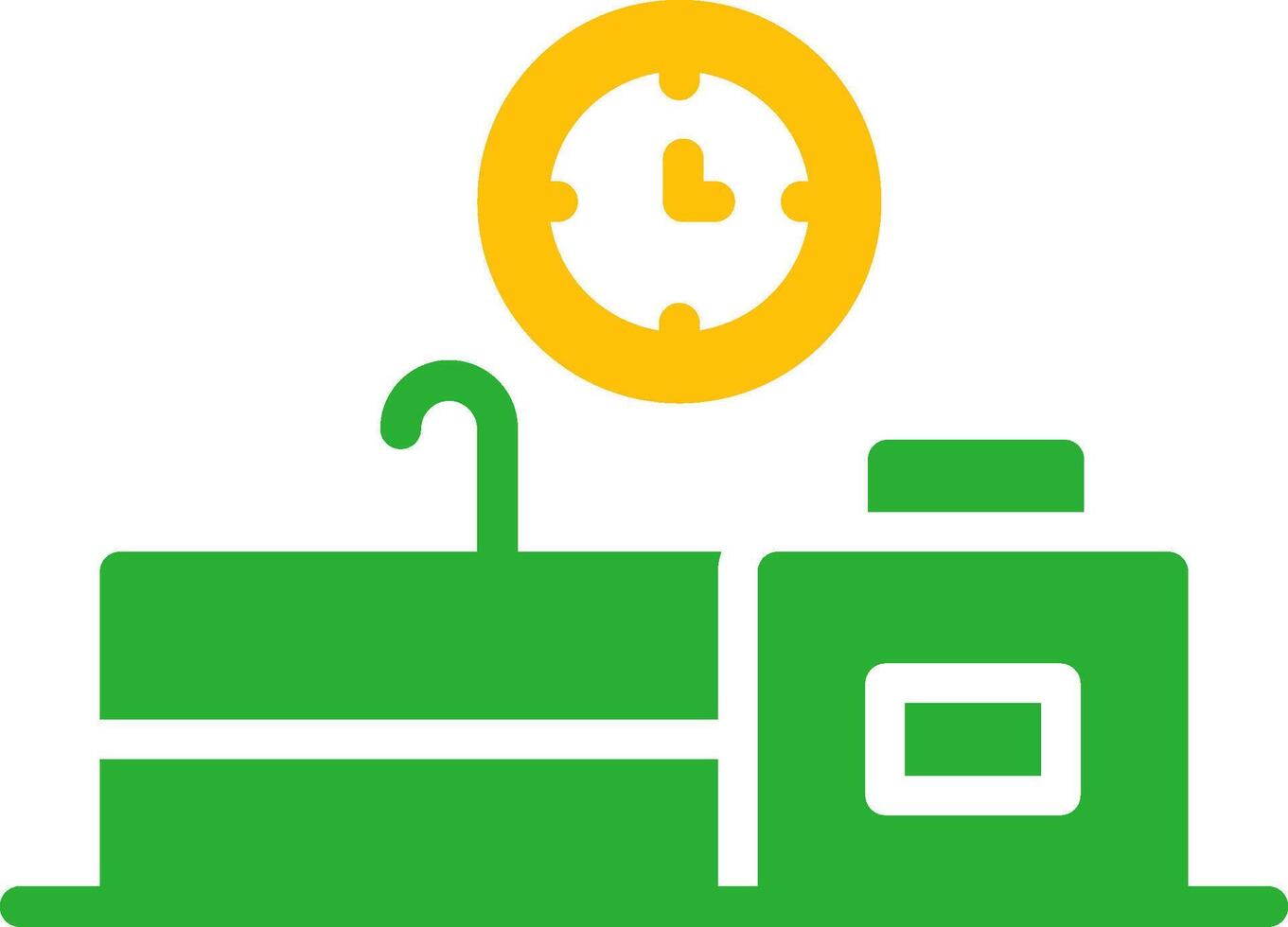 Line Two Colour vector