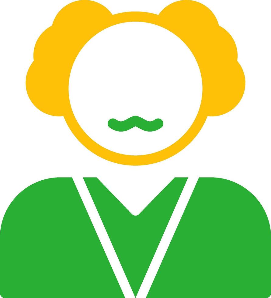 Line Two Colour vector