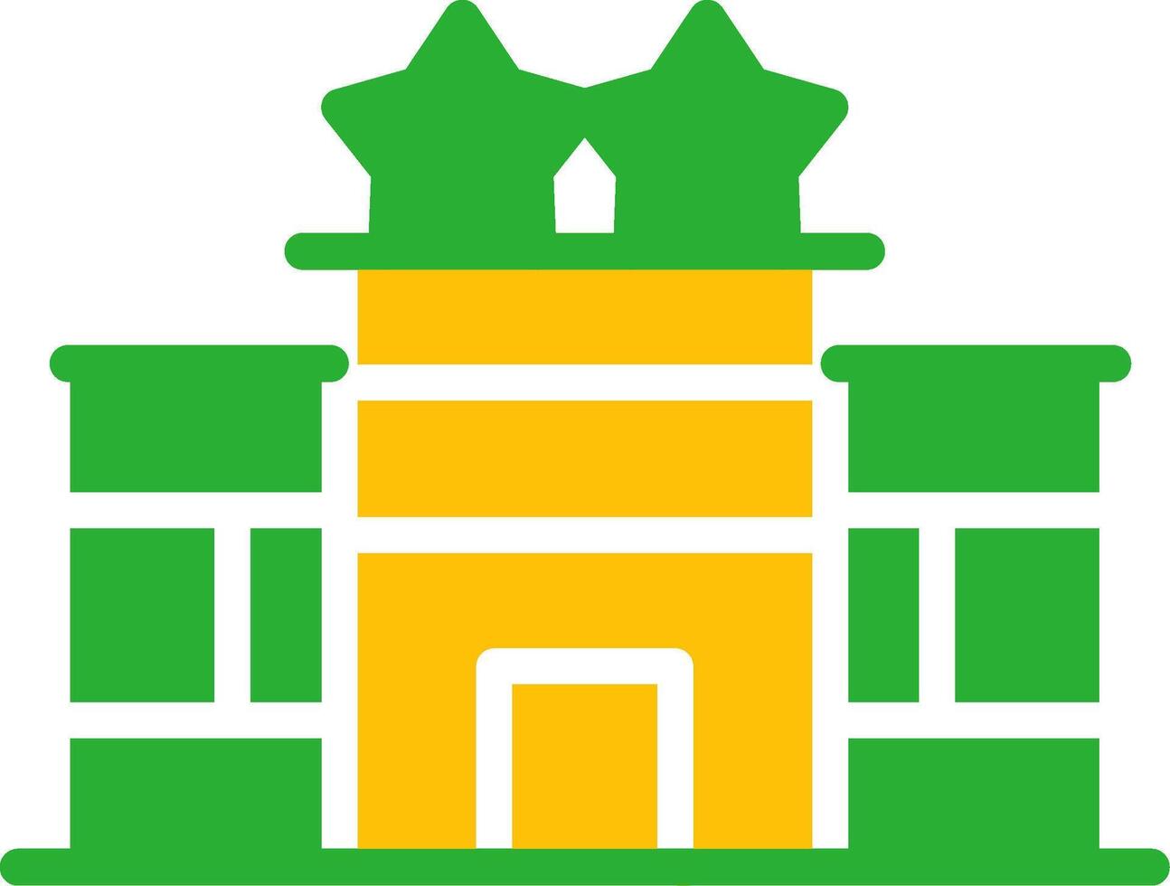 Line Two Colour vector