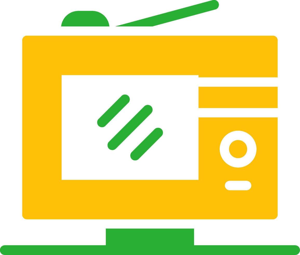 Line Two Colour vector