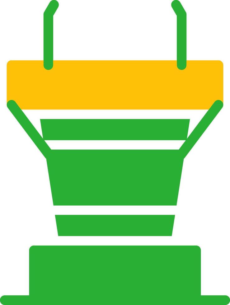 Line Two Colour vector