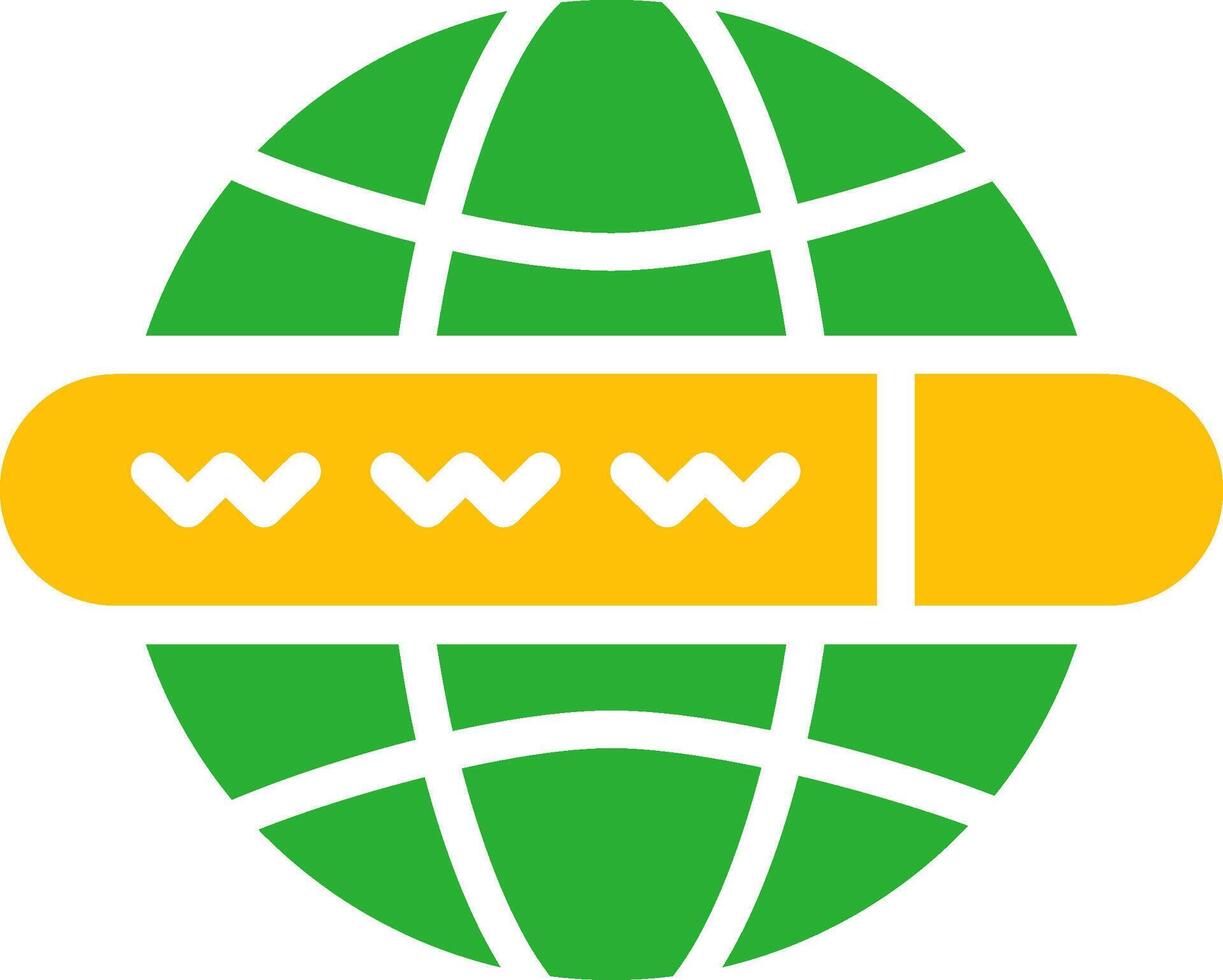 Line Two Colour vector