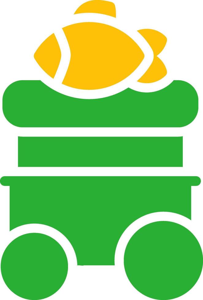 Line Two Colour vector