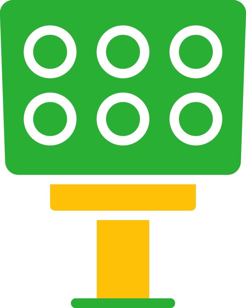 Line Two Colour vector