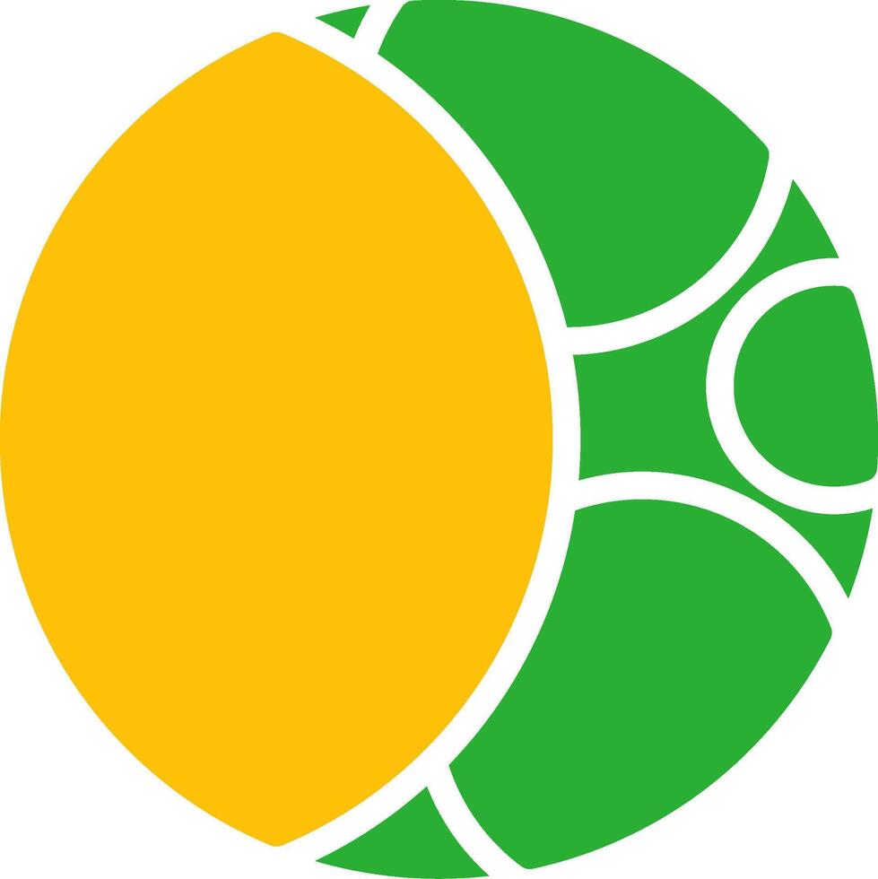 Line Two Colour vector