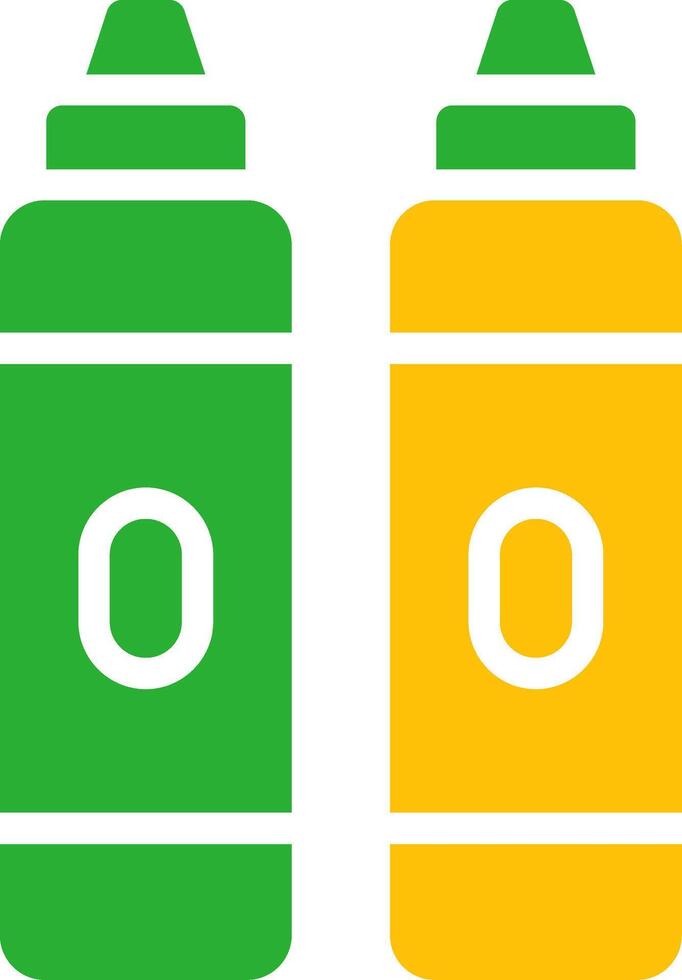 Line Two Colour vector