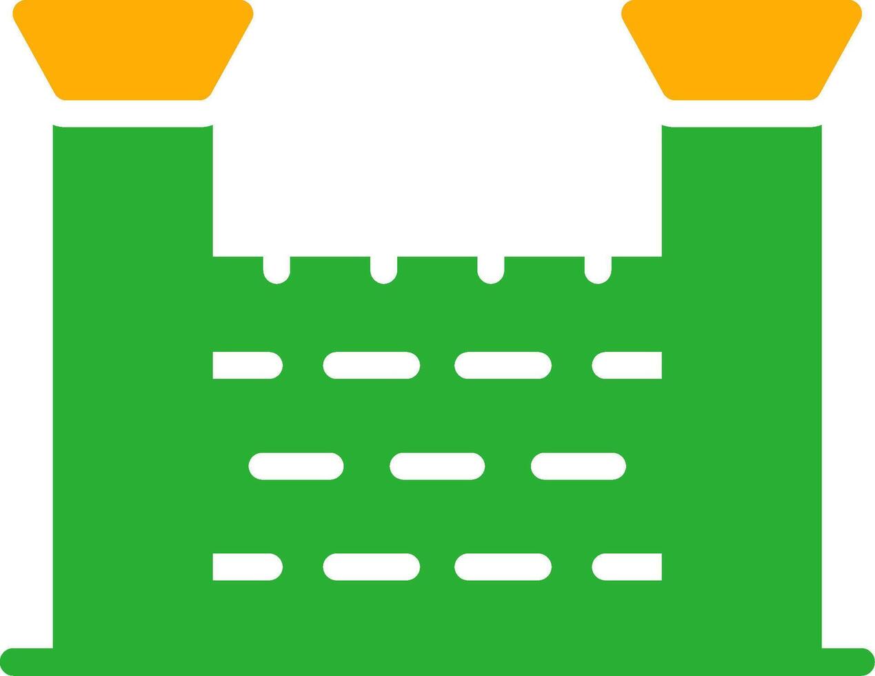 Line Two Colour vector