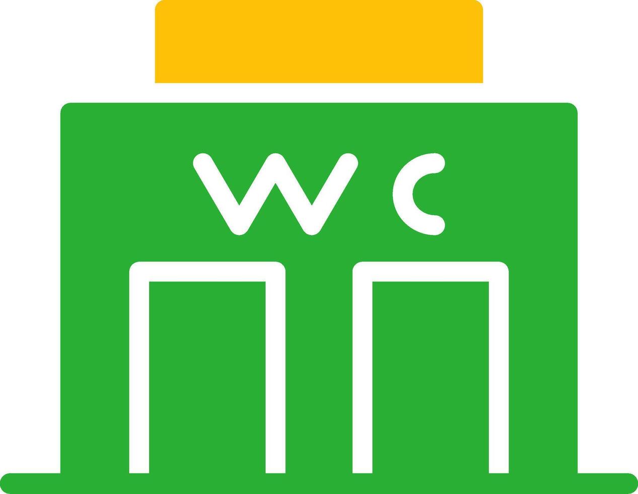 Line Two Colour vector