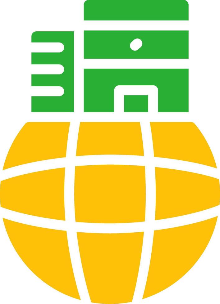 Line Two Colour vector