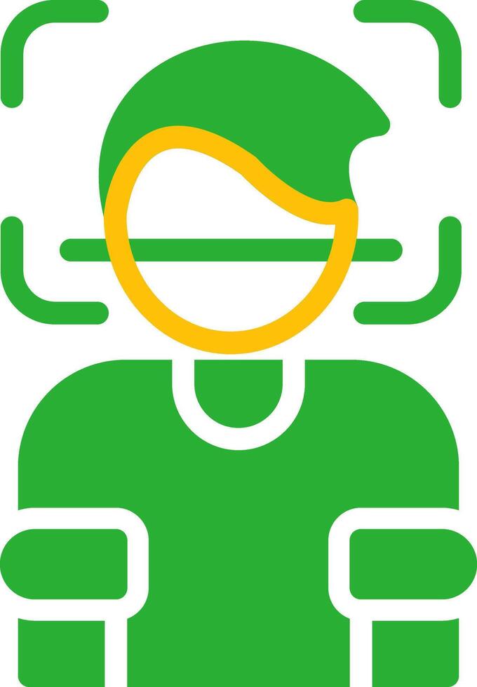 Line Two Colour vector