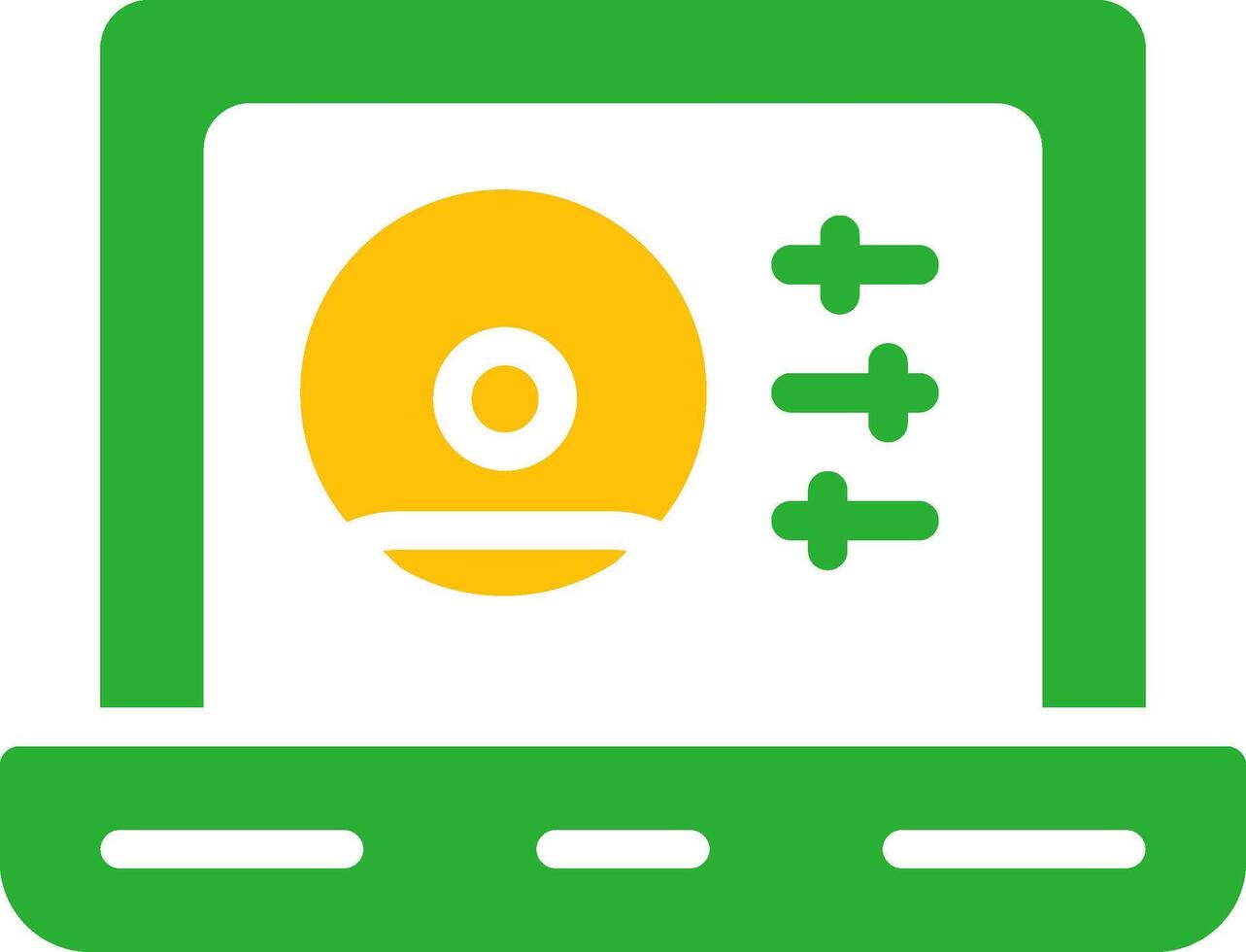 Line Two Colour vector