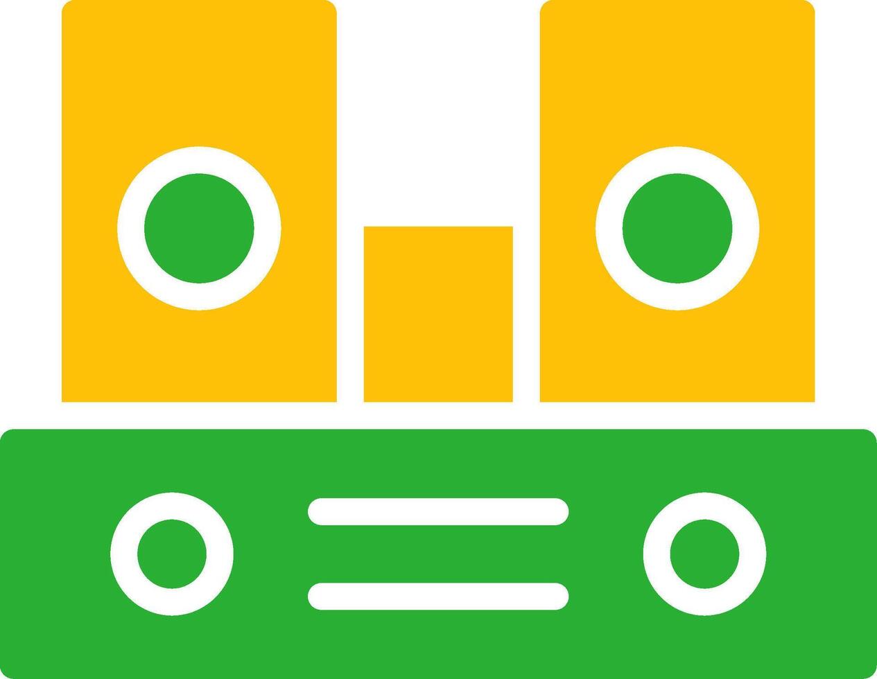 Line Two Colour vector