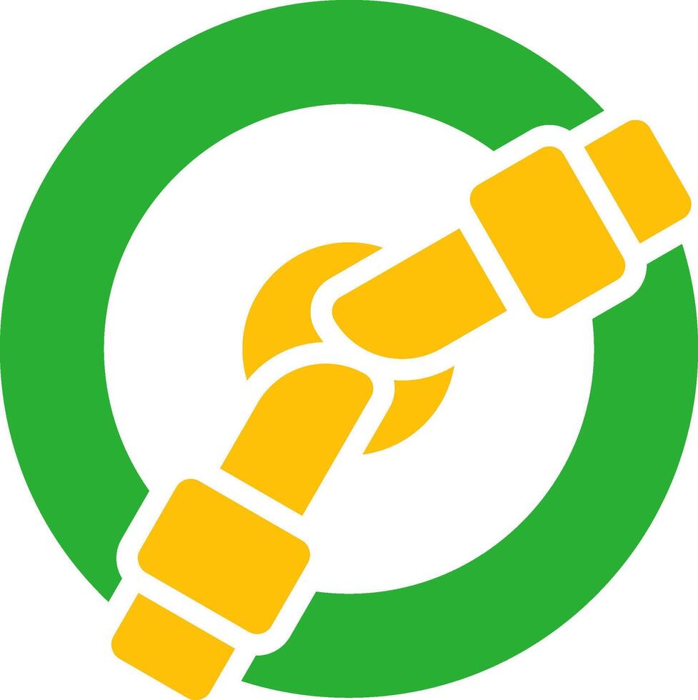 Line Two Colour vector