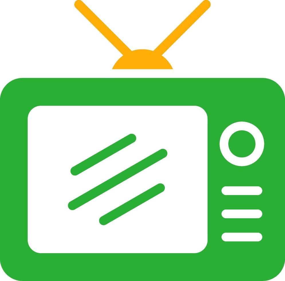 Line Two Colour vector