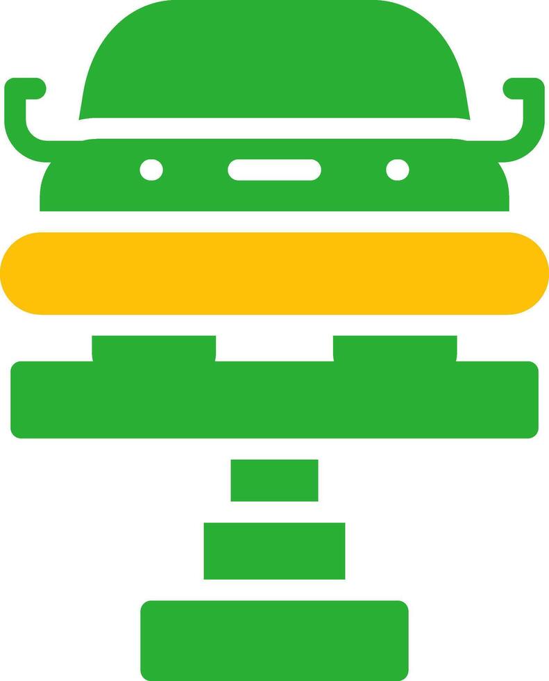 Line Two Colour vector