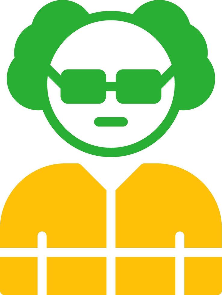 Line Two Colour vector
