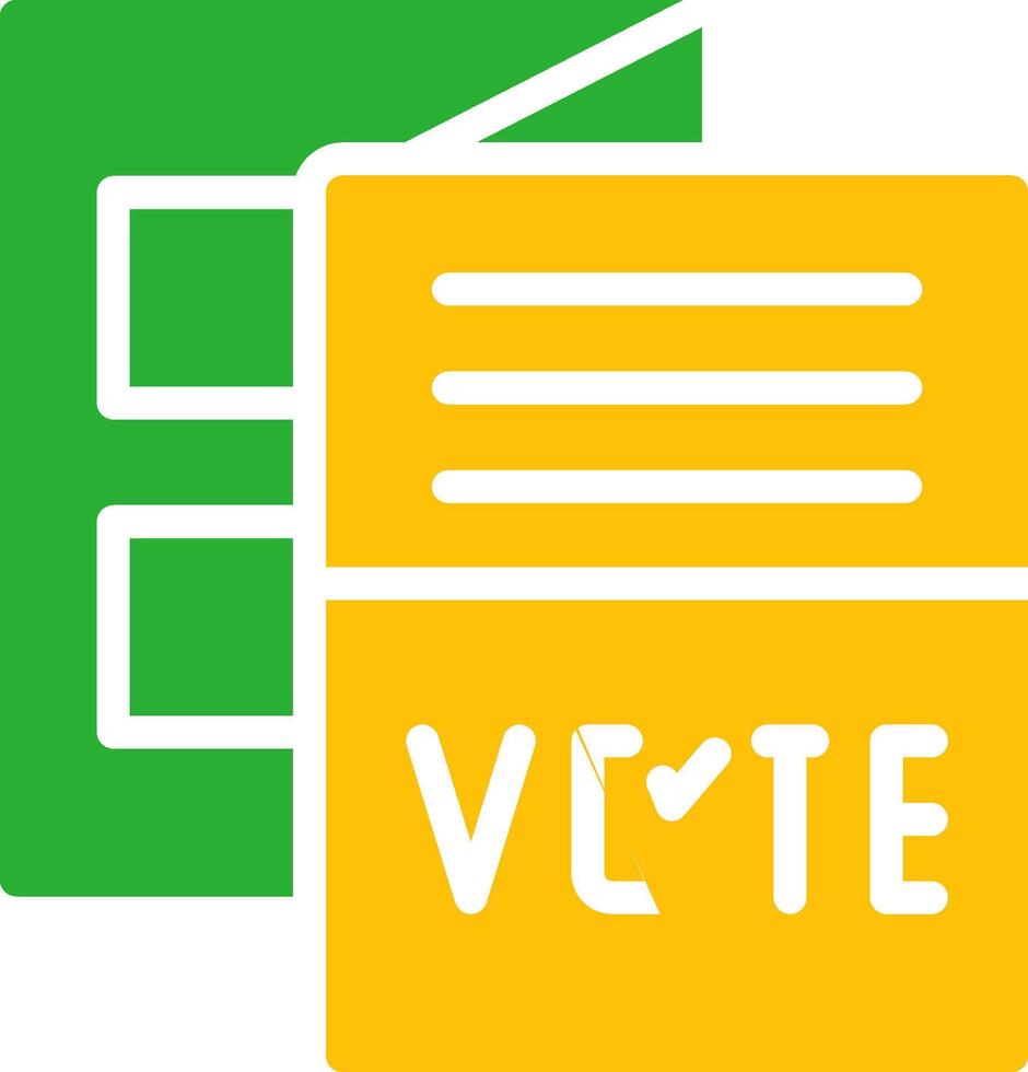 Line Two Colour vector