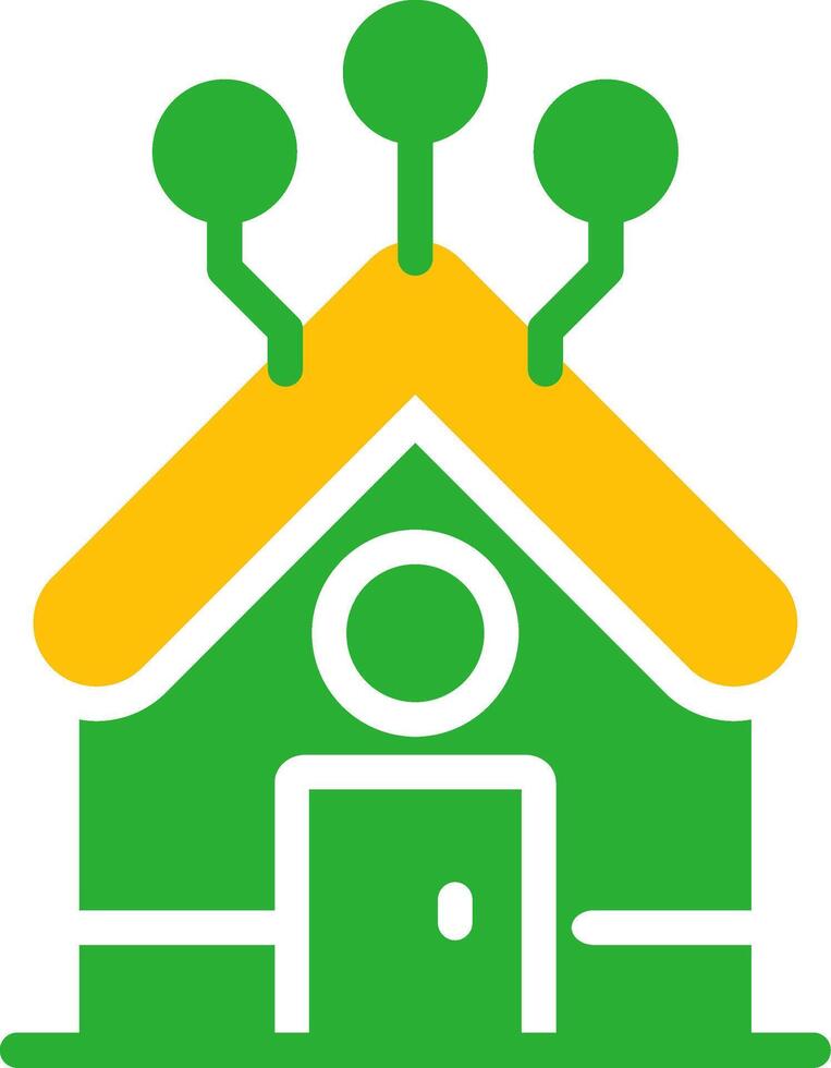 Line Two Colour vector